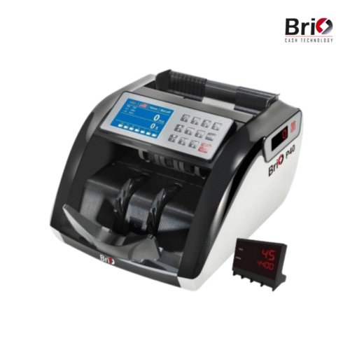 Brio P40 Banknote/ Bill Cash Counting Machine (Back Loading)