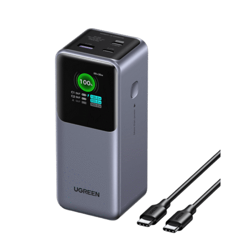 UGREEN Nexode 20000mAh 130W Smart Display Power Bank - PB721