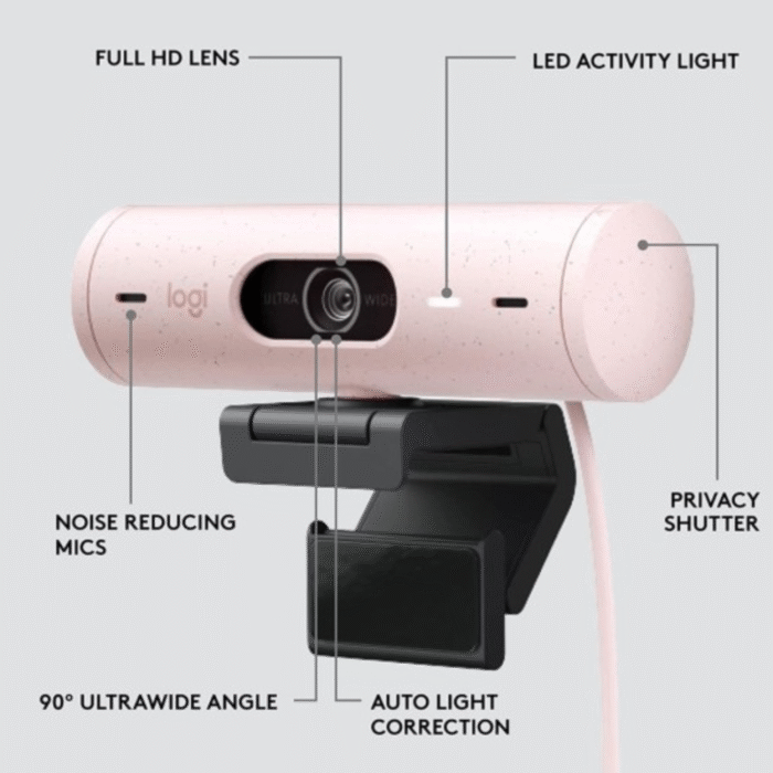 Logitech Brio 500 Full HD with HDR Webcam - Image 2