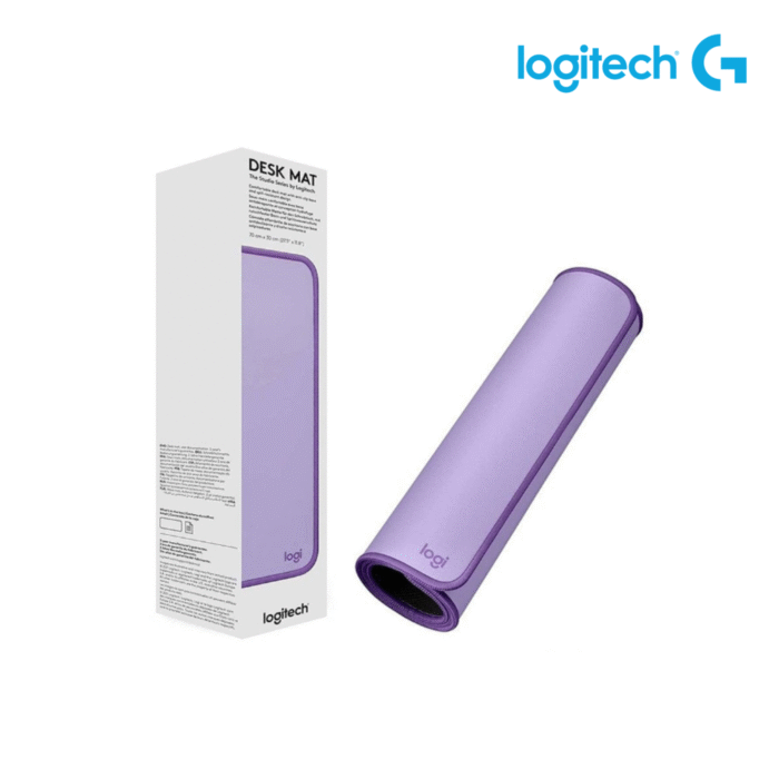 Logitech Desk Mat - Studio Series Multifunctional Large Desk Pad - Lavender