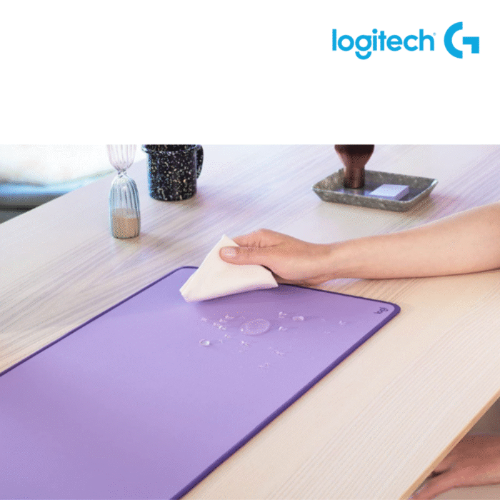 Logitech Desk Mat - Studio Series Multifunctional Large Desk Pad - Lavender - Image 3