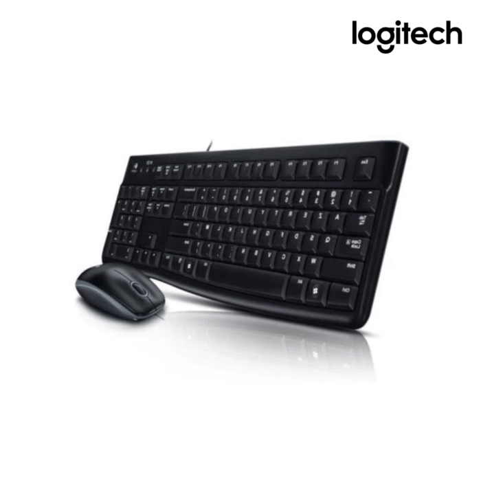 Logitech MK120 Combo Corded Keyboard and Mouse - Image 2