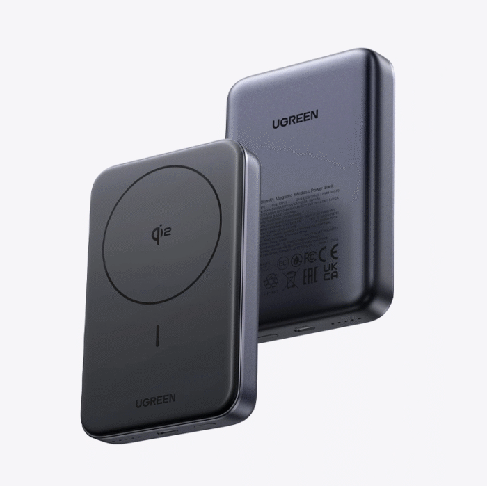 UGREEN 10000mAh 30W Qi2 Magnetic Wireless Power Bank – PB761 - Image 2