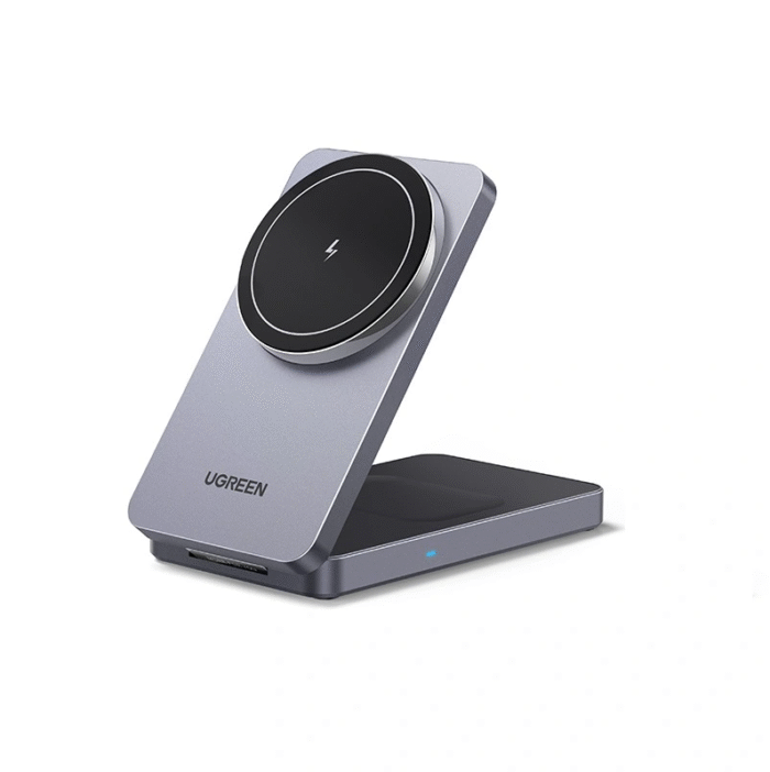 UGREEN 2-in-1 Magnetic (Phone and Air Pods) Wireless Charger – W528