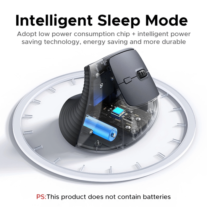 UGREEN 2.4GHz Wireless Vertical Mouse – M571 - Image 4