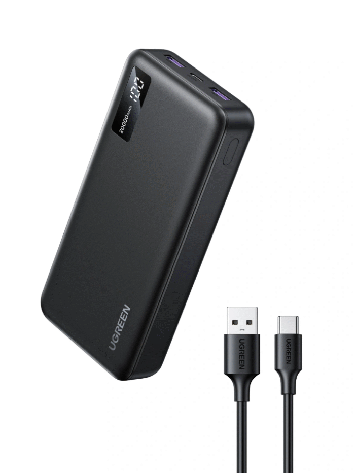 UGREEN 20000mAh 20W Two-way Fast Charging Power Bank – PB312 - Image 3