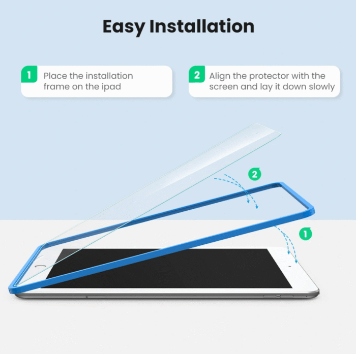 UGREEN Full Coverage HD Tempered Glass Screen Protector for iPad 10th Generation (1-Pack) – SP305 - Image 2