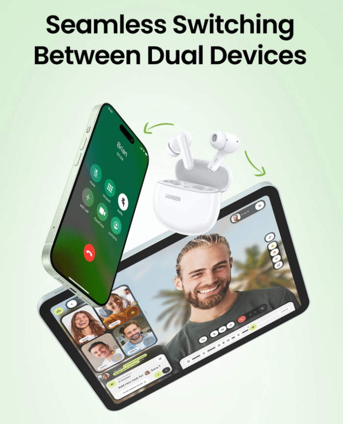 UGREEN HiTune P3 True Wireless Earbuds – WS207 - Image 7