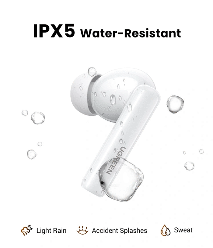 UGREEN HiTune T6 Hybrid Active Noise-Cancelling 30Hrs Earbuds – WS200 - Image 3