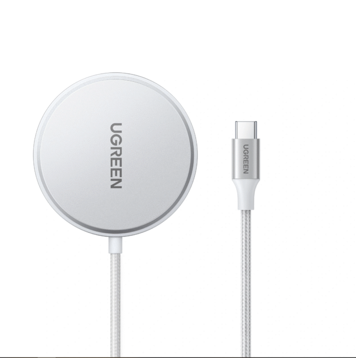 UGREEN Magnetic Wireless Charger 15W White – W703