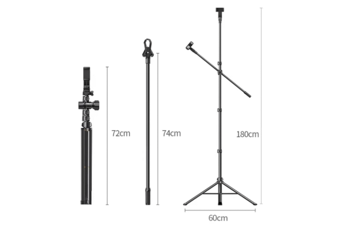 UGREEN Professional Floor Microphone And Phone Adjustable Tripod – LP679 - Image 2