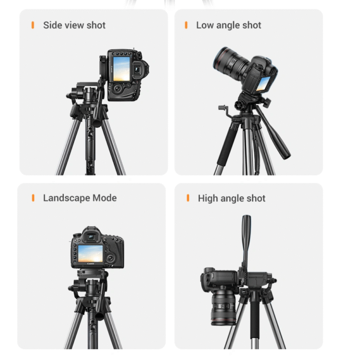 UGREEN Professional Tripod For Phone and Cameras (1.75m Maximum) – LP661 - Image 8