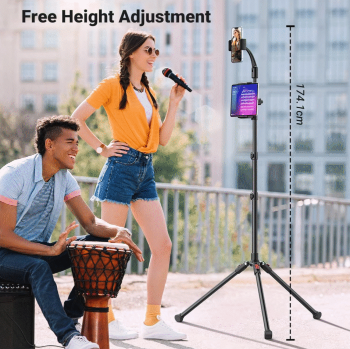 UGREEN Tablet and Phone Tripod Stand 1.7 Meter – LP585 - Image 3