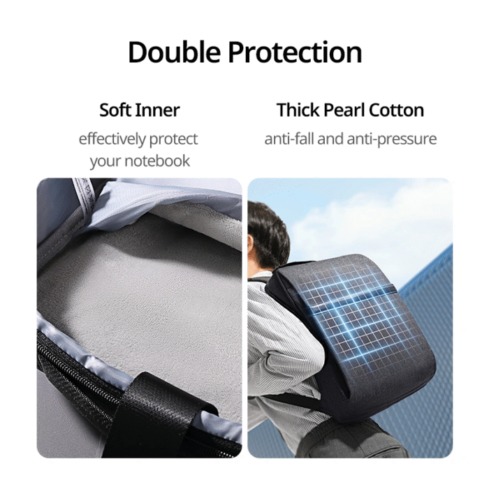 UGREEN Up to 15.6 inches Laptop Backpack B02 – LP664 - Image 2
