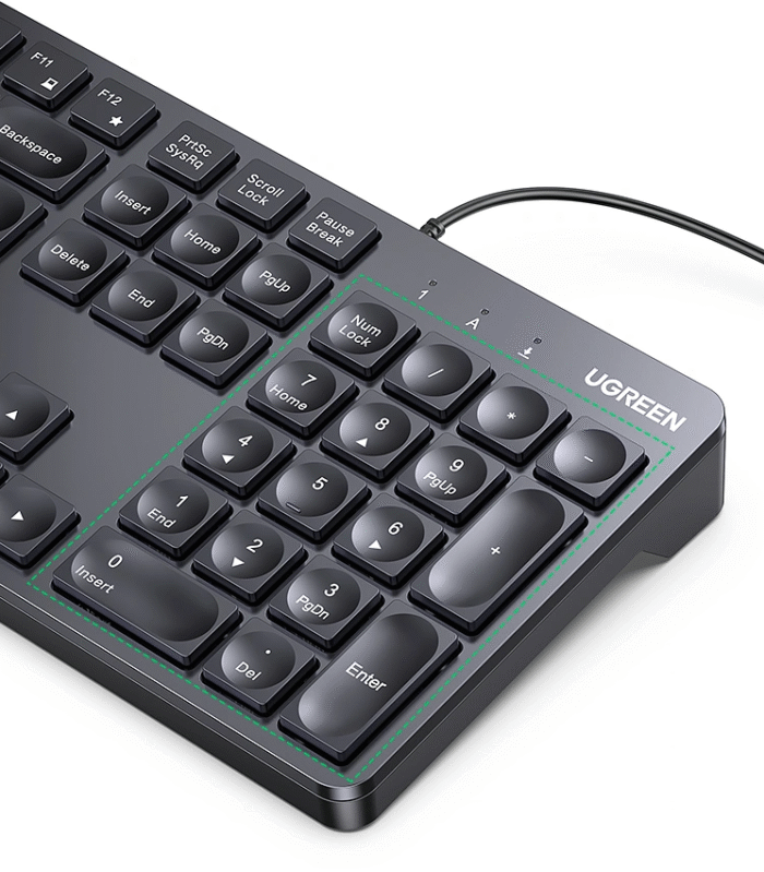 UGREEN Wired Keyboard – KU004 - Image 3