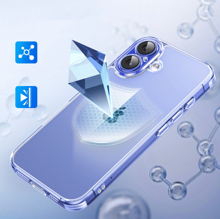 UGREEN iPhone 16 Plus Classy Clear Protective Case- CA106 - Image 4