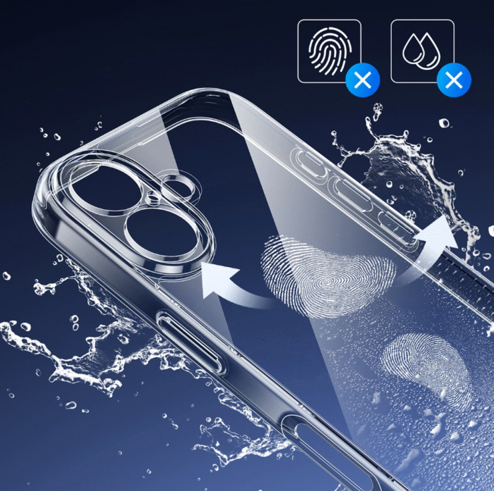 UGREEN iPhone 16 Plus Classy Clear Protective Case- CA106 - Image 3