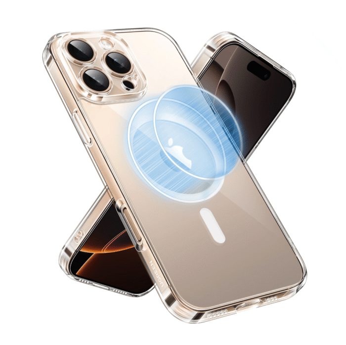 UGREEN iPhone 16 Pro Classy Clear Magnetic Protective Case Upgraded Version – CA111 - Image 2