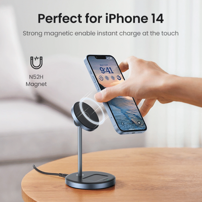 Ugreen 2 in 1 Wireless Charger CD317 - Image 2