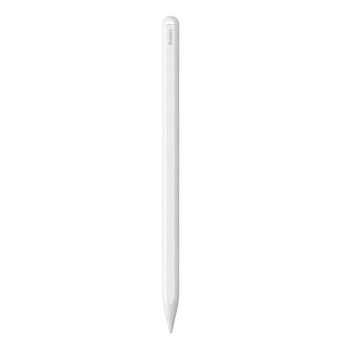 Baseus Smooth Writing 2 Series Wireless Charging Stylus, White (Active Wireless Version with active pen tip) – P80015803213-00