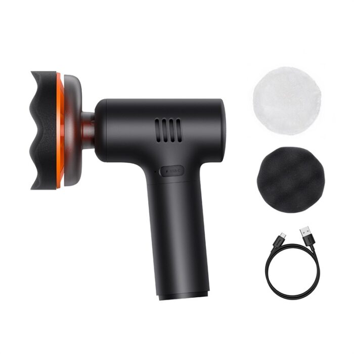 Baseus NeoPower Wireless Mini Car Waxer Lite Black - Image 9