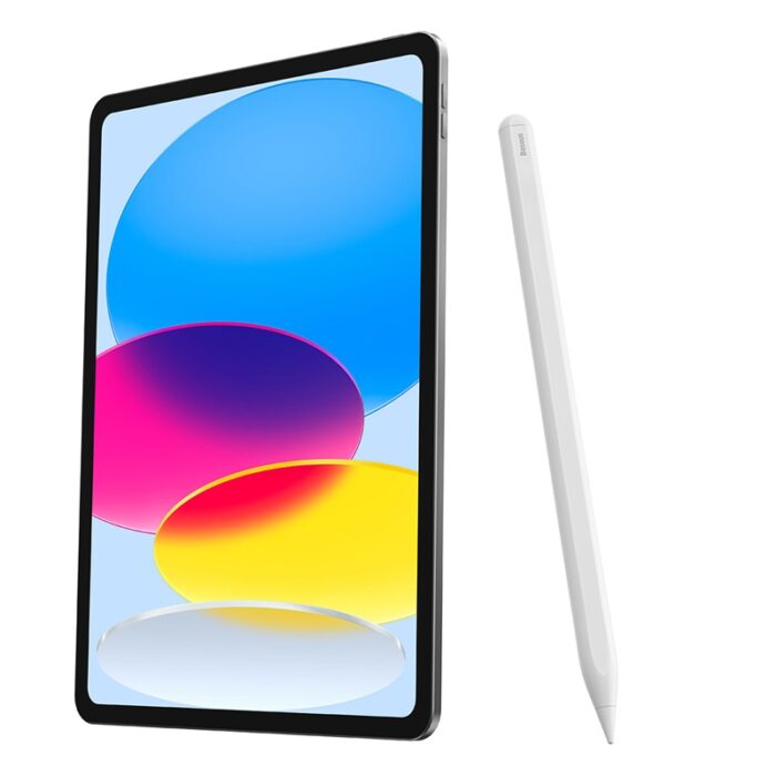 Baseus Smooth Writing 2 Series Wireless Charging Stylus, White (Active Wireless Version with active pen tip) – P80015803213-00 - Image 3
