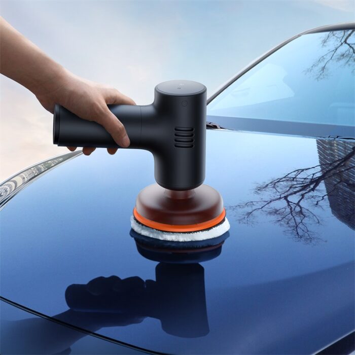 Baseus NeoPower Wireless Mini Car Waxer Lite Black - Image 5