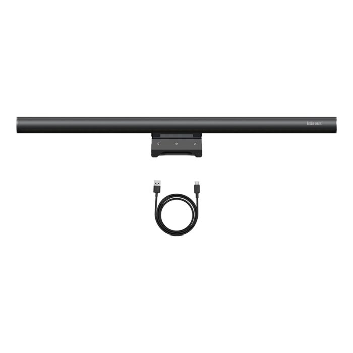 Baseus i-wok2 Series USB Asymmetric Light Source Screen Hanging Light (Youth) Black-DGIW000101 - Image 2