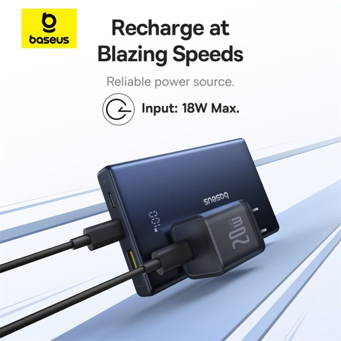 Baseus 10000mAh 20W PicoGo Power Bank with Digital Display - Image 3