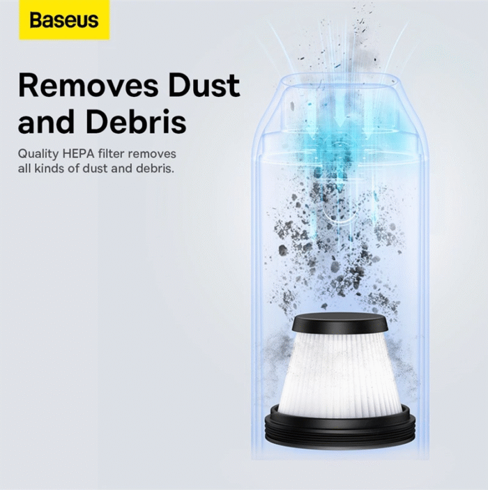 Baseus 2PCS A3lite Car vacuum Cleaner strainer - Image 8
