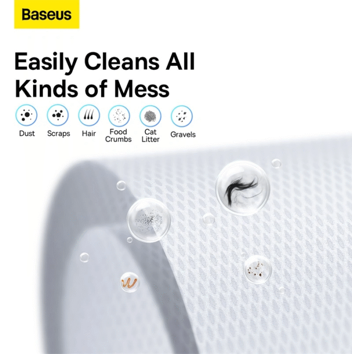 Baseus 2PCS A3lite Car vacuum Cleaner strainer - Image 4
