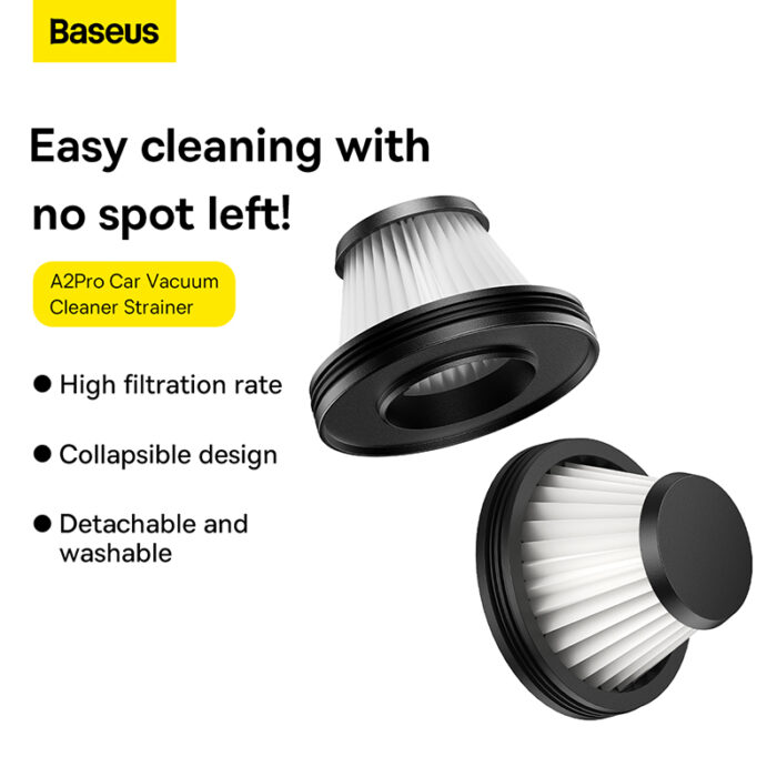 Baseus A2pro Car vacuum Cleaner strainer - Image 6