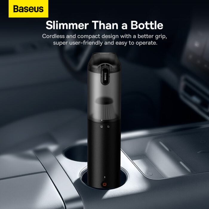 Baseus A3lite 12000pa 100W Car Vacuum Cleaner – Black - Image 6