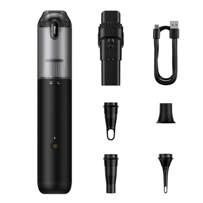Baseus A3lite 12000pa 100W Car Vacuum Cleaner – Black - Image 13