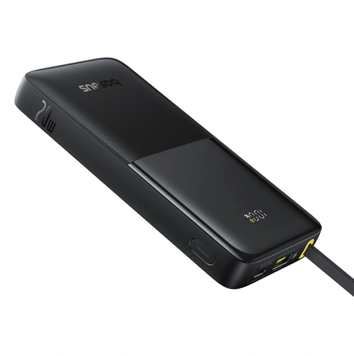 Baseus Bipow 2 10000mah 20W Digital Display Power Bank With Built-in Type C Cable - Image 4