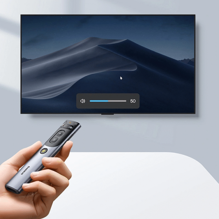 Baseus Bluetooth AI Voice Orange Dot Wireless Presenter - Image 16