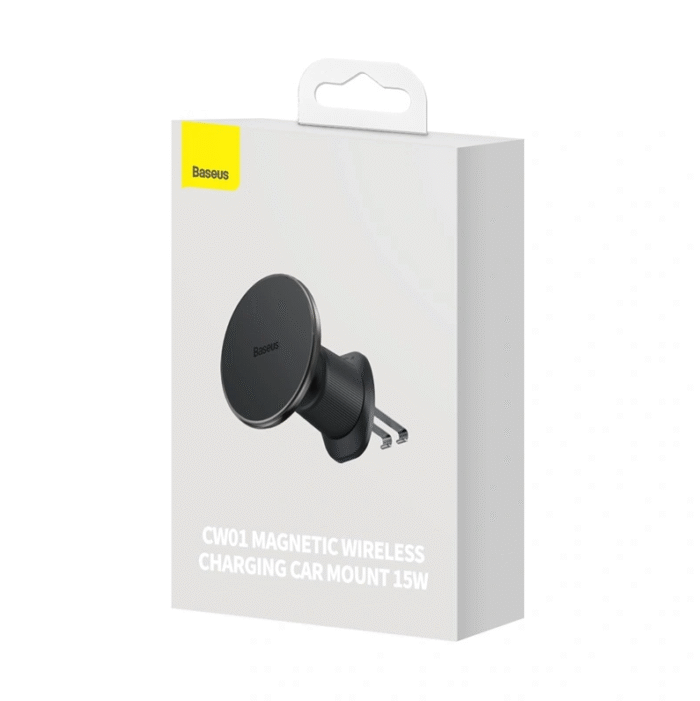 Baseus CW01 15W Magnetic Wireless Car Charger Air Vent Mount Version - Image 3