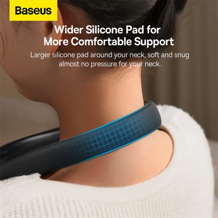 Baseus ComfortJoy Series Neck Phone Holder – Black - Image 8