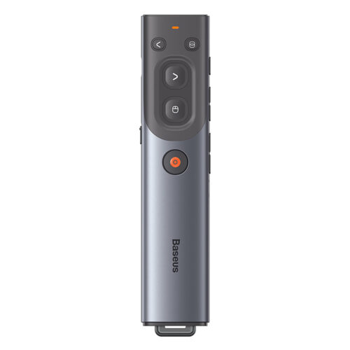 Baseus Orange Dot AI Wireless Presenter – Grey