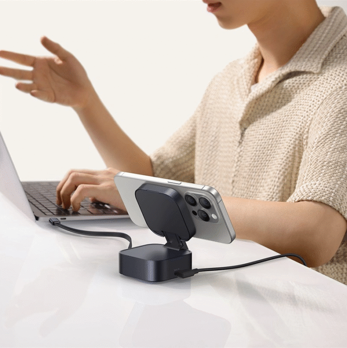 Baseus PicoGo Series 2-in-1 Magnetic Wireless Charger Qi2 67W - Image 11