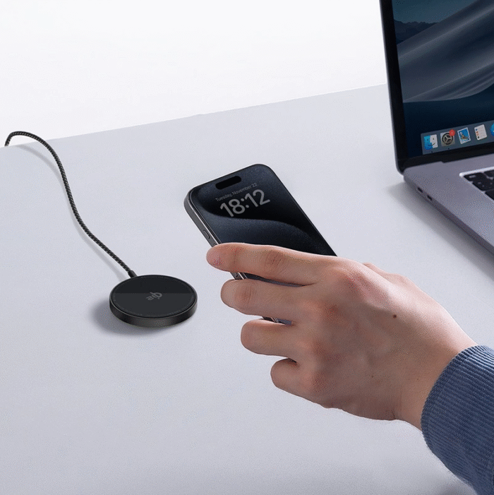 Baseus Qi2 15W Simple Mini4 Air Magnetic Wireless Charger - Image 10
