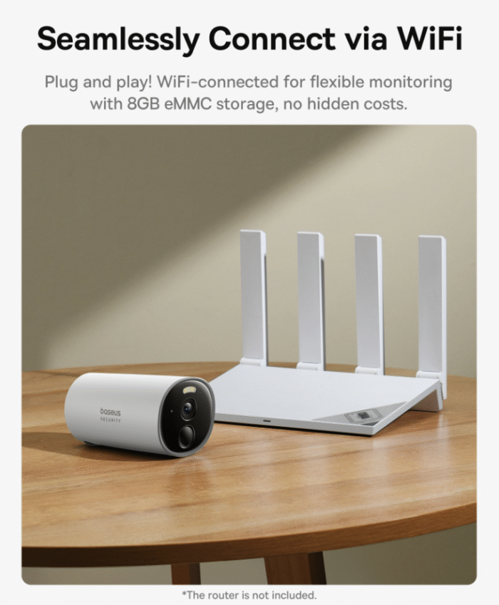 Baseus Security 2K B1 Outdoor Camera - Image 11