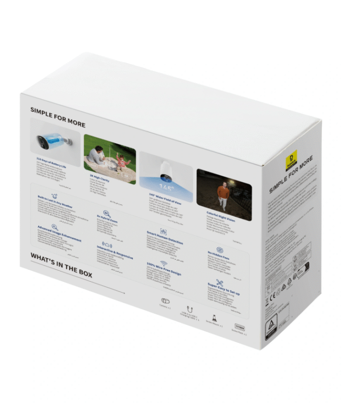 Baseus Security 2K B1 Outdoor Camera - Image 2