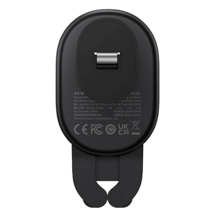 Baseus Stable Gravitational 15W Wireless Charging Car Mount Pro (Air Outlet Version) - Image 5