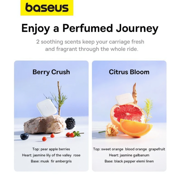 Baseus T-Space Series Car Air Freshener - Image 5
