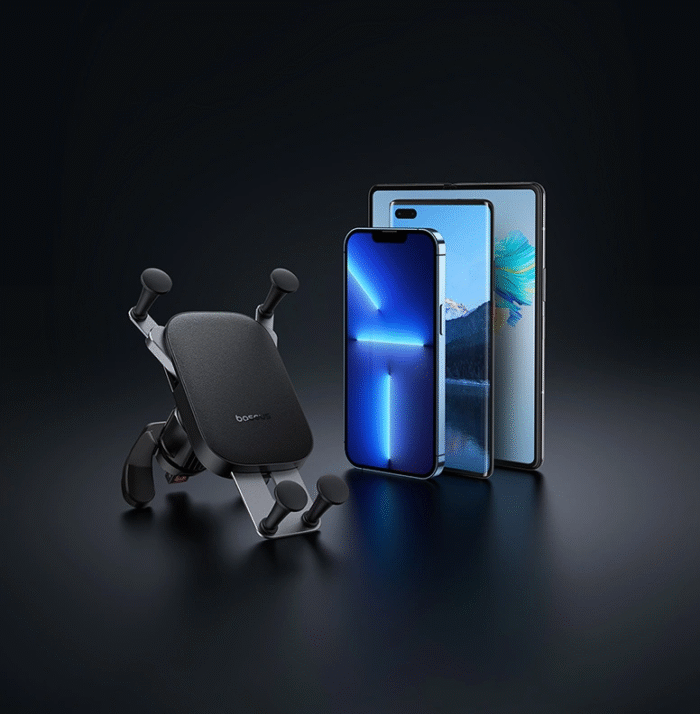 Baseus UltraControl Mega Series Folding Screen Phone Car Mount - Image 6