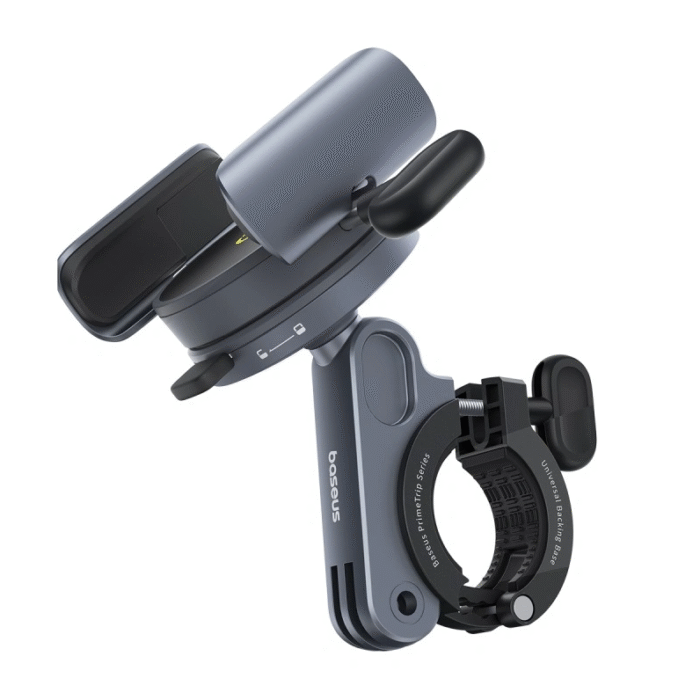 Baseus Zinc Alloy PrimeTrip Series Magnetic Bike Phone Holder - Image 6