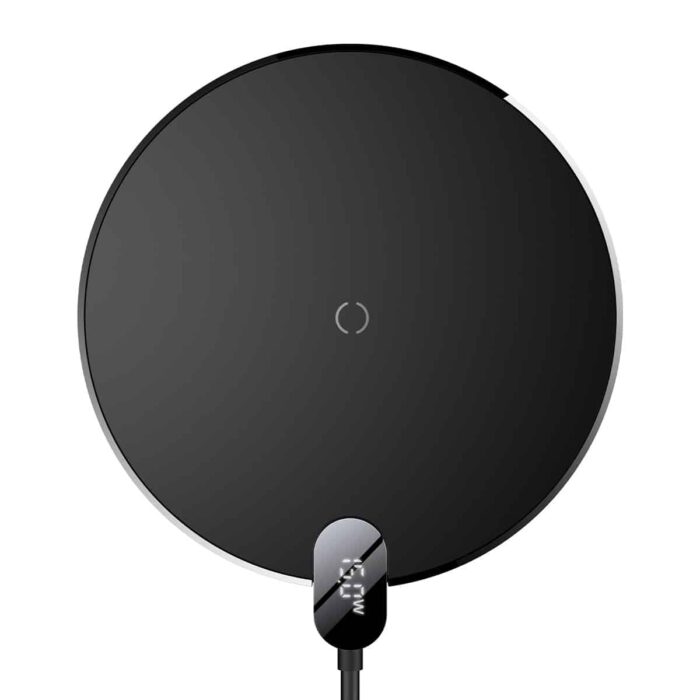 Baseus 15W Digital LED Display Gen 2 Wireless Charger Black – CCED000001
