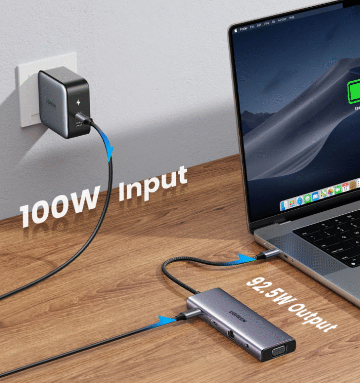UGREEN 10 in 1 Type-C Hub – CM498 - 15601 - Image 9