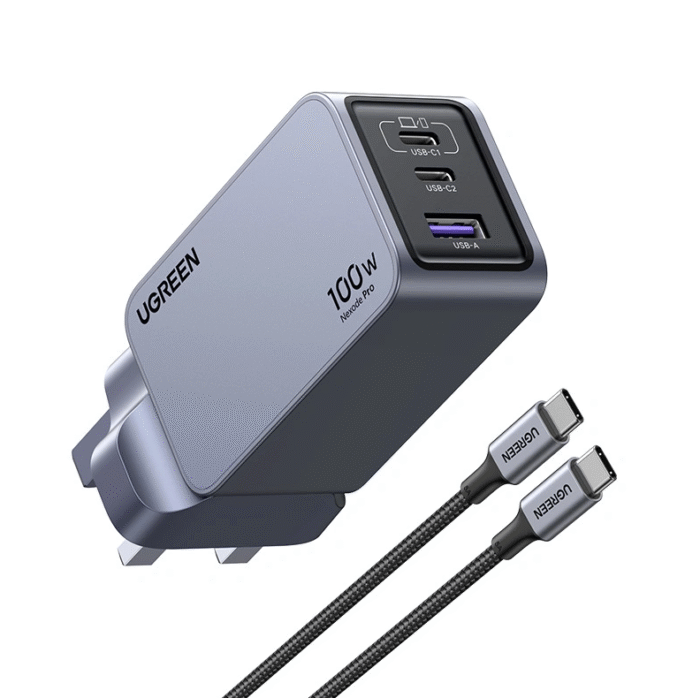 UGREEN 100W Nexode Pro GaN Fast Charger With Type-c to Type-c Cable – X757 - 25875